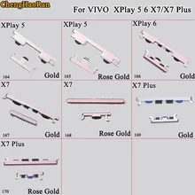 ChengHaoRan 1 комплект Кнопка питания и громкости Боковая клавиша для VIVO XPlay 5 XPlay 6X7X7 Plus Запасная часть