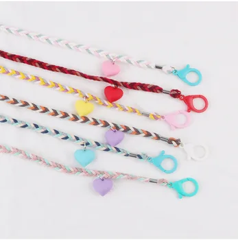 

78cm New Mask Rope Womens Neck Chain Lanyard Adult and Child Hanging Neck Mask Anti-lost Rope