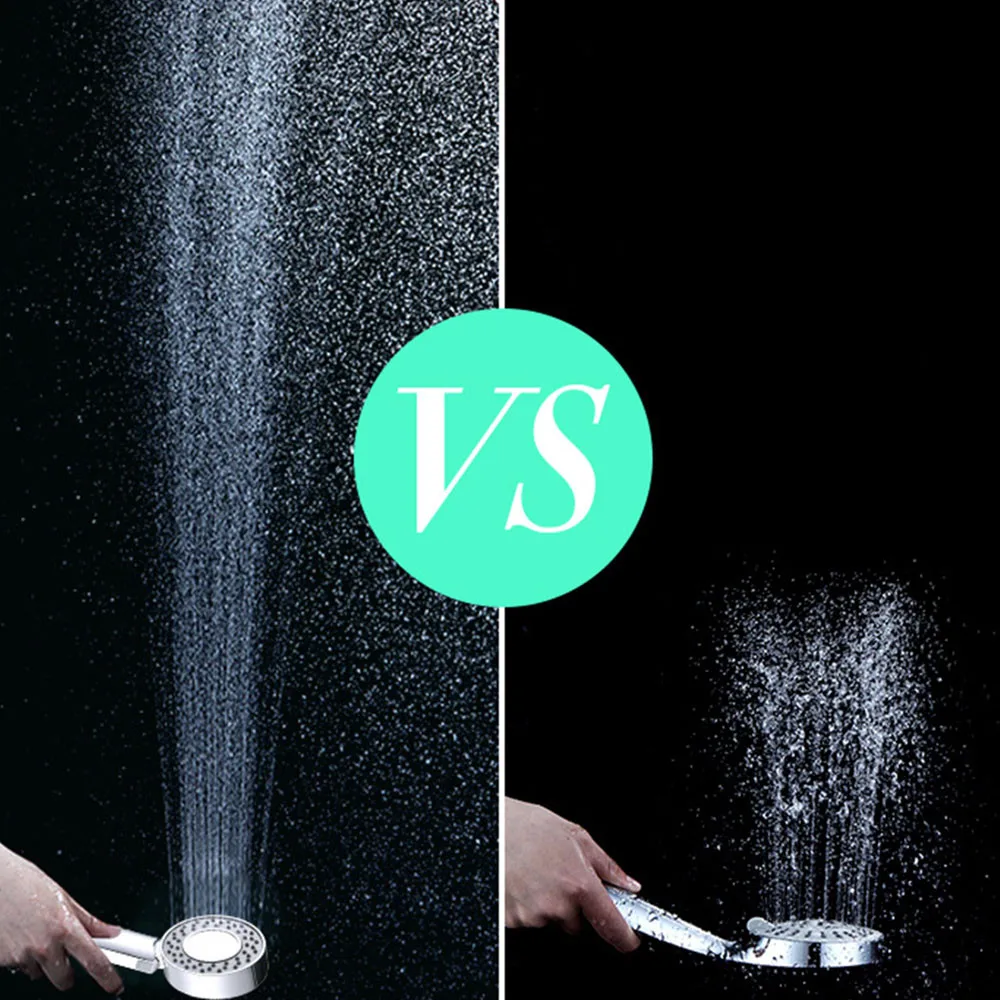 Shower Head Handheld ABS Shower Head Set Handheld Double-sided Adjustable Shower Head SPA Pressurize Filte L1008