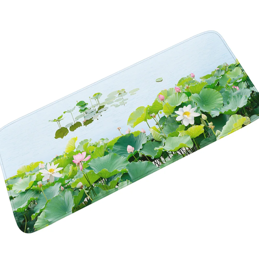 HPH13 Zeegle фланелевый длинный кухонный коврик для гостиной, напольный коврик для двери, детский прикроватный коврик для спальни, ванной комнаты, коврик для ног - Цвет: HPH13