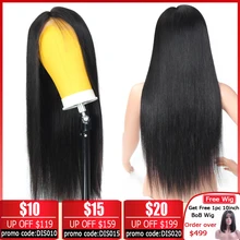 Best Price Transparent HD lace wig straight 13x4 lace front wig brazilian short lace front human hair wigs for women Non-Remy 150% Density