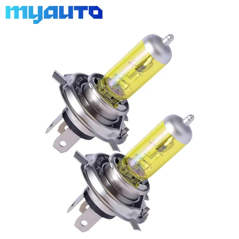 2 шт. галогенные ламсветильник H4 55 Вт 12 В 60/55 3000 К|h4 yellow|h4 hid lighth4 driving lights |