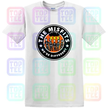 

FUNNY MISFITS SUPER HERO TV SERIES LOGO Mens-Fit 100% Cotton T-shirt TEE Shirt