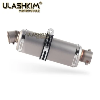 

Universal Motorcycle Exhaust Muffler Pipe MSX125SF Ape100 NSF100 XR50Motard Ape50 CBR250RR FTR223 CBR250R CBR150R RVF400