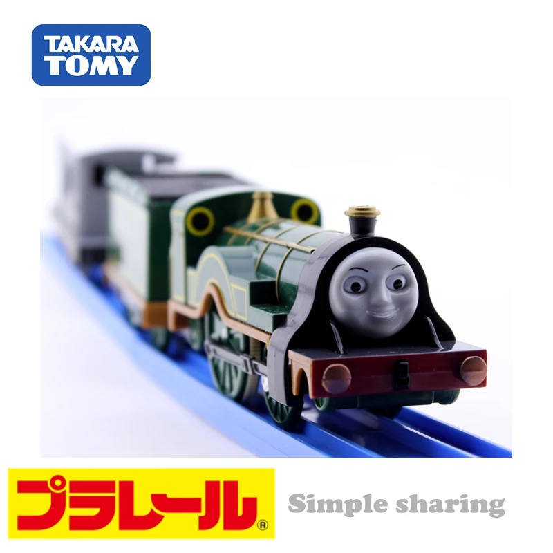 Такара Tomy Pla Rail Plarail поезд и друзья TS-13 Emily Япония железнодорожный поезд моторизованный Электрический локомотив модель игрушки