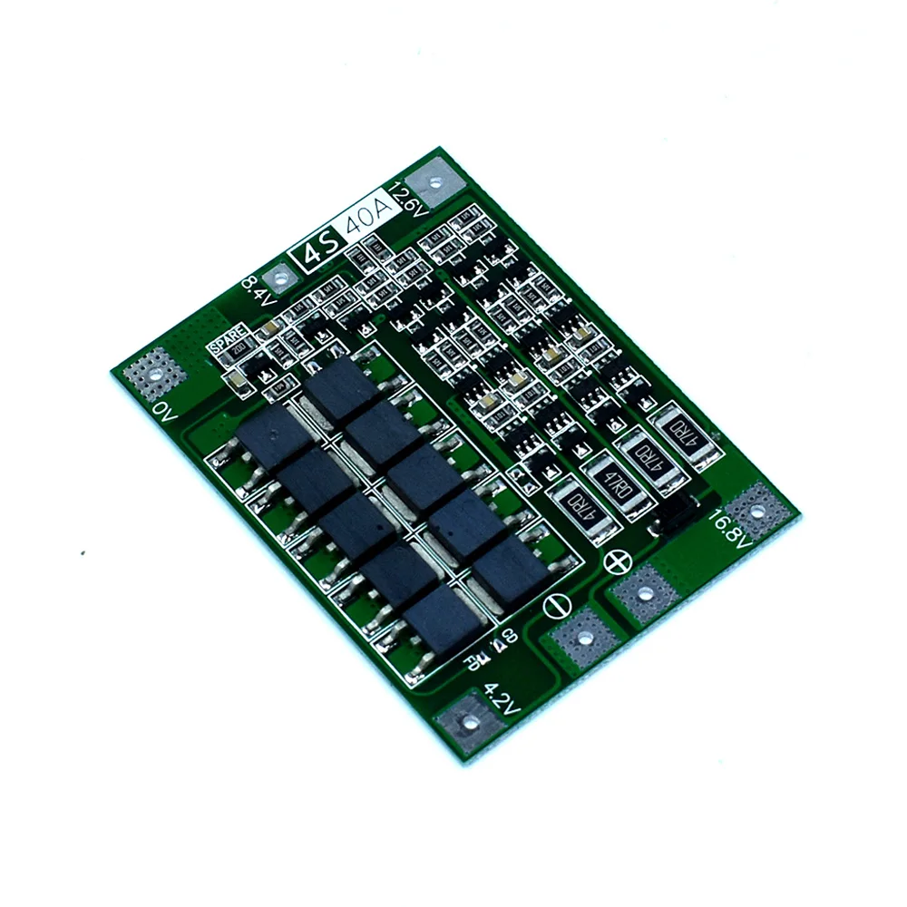 4S 40A литий-ионный литиевый аккумулятор BMS Щит защиты печатной платы модуль сбалансированная Версия абсолютно и высокое качество