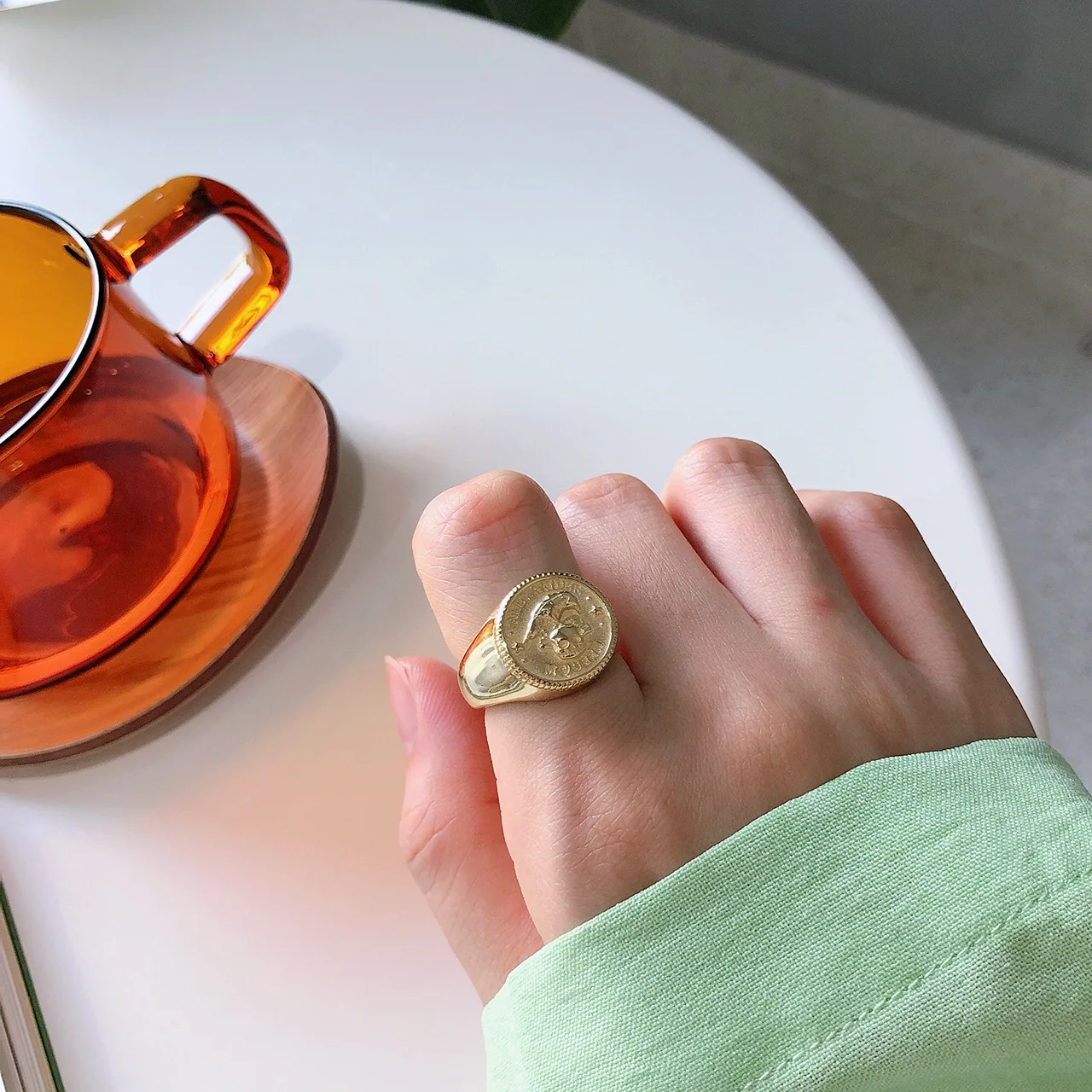 

Timeless Wonder 925 Sterling Sliver Animal Outline Skull Stack Ring Women Jewelry Punk Initial Coin Disc Gothic Top Ins 2519