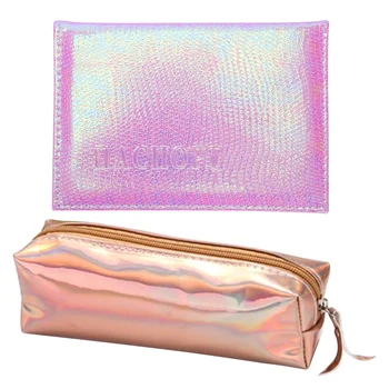 

Pencil Case Quality School Waterproof Stationery Gift Pencilcase School Cute Pencil Box Rose Gold & Lizard Passport Holder Prote