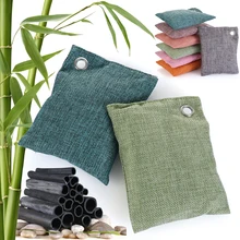 100 г/пакет бамбуковый уголь мешок с активированным углем освежитель воздуха комплекты одежды дезодорант для обуви осушитель поглотитель бытовой очистки