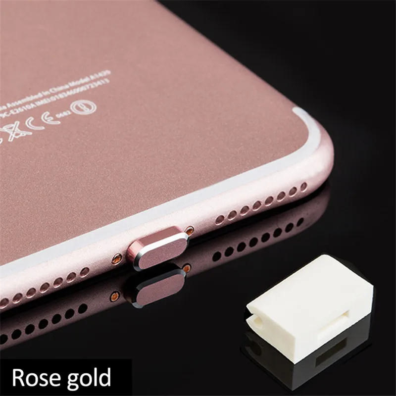 Зарядное устройство с пылезащитной заглушкой для Apple iPhone мобильный телефон 5C SE 6 6S