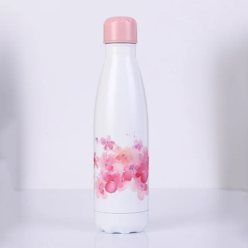 BPA бесплатно, Двойная Вакуумная бутылка из нержавеющей стали для пива, чая, кофе, термос, бутылка для путешествий, спорта, тренажерного зала, бутылка для напитков, изолированная чашка - Цвет: N