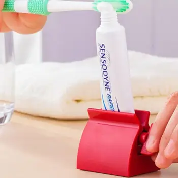 

Semi-automatic toothpaste squeezer for squeezing toothpaste dispenser and facial cleanser squeezer bathroom accessories