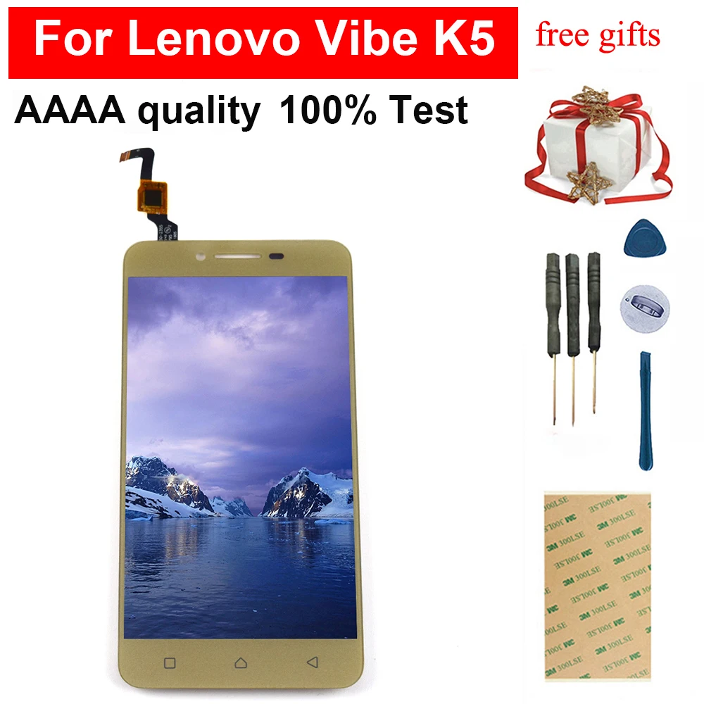 ЖК-дисплей для Lenovo Vibe K5 a6020 a40 сенсорный экран дигитайзер сенсорная панель стекло +