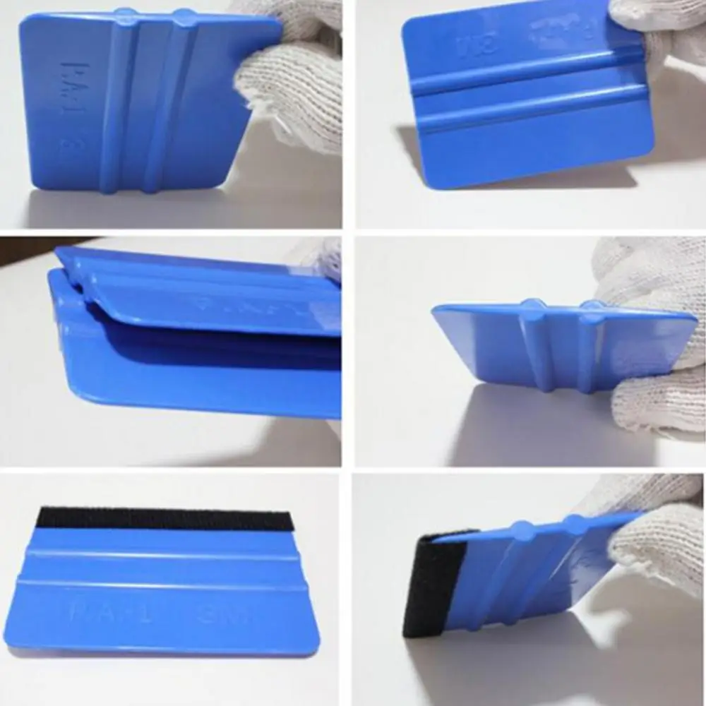 Soft Felt Edge Scraper Squeegee Board Maintenance Car Vinyl Application Wrap Tool Scraper Decal Remove bubbles