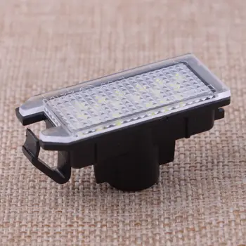 

1 Pair License Plate Light Auto LED Number Tail White 4.5 x 2 x 2.1 cm