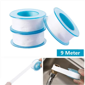 

9Mete Roll Joint Plumbing Fitting Thread Seal Tape PTFE for Water Pipe Plumbing Sealing Tapes Width 15mm