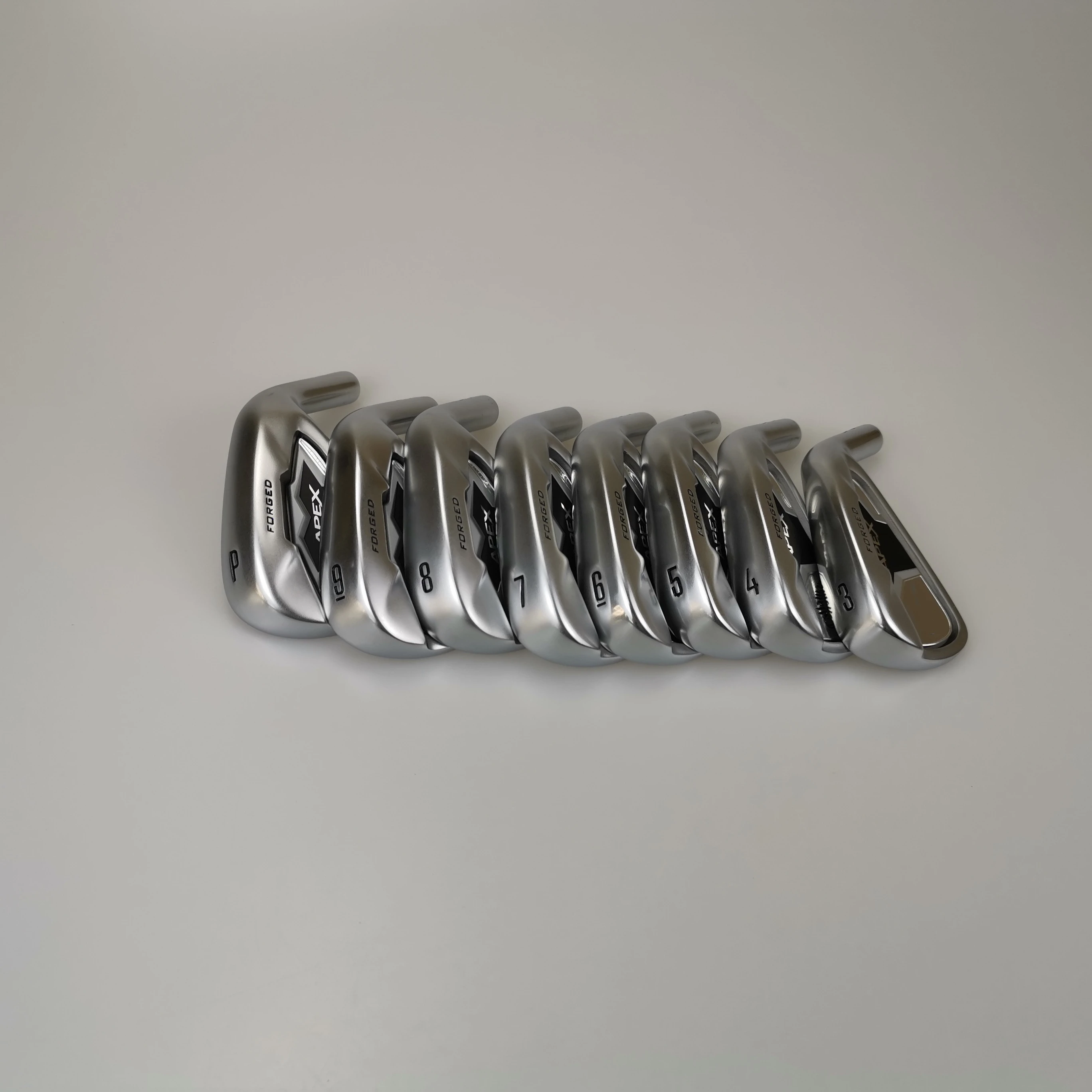 APEX клюшки для клюшек гольфа Серебристые Гольфы кованые железные 3 P набор из 8 штук