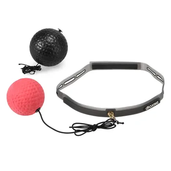 

Boxing Reflex Ball 2 Level Pouching Ball with Sweat Band for Combat Sports Fitness Speed Training Reaction Eye Coordination