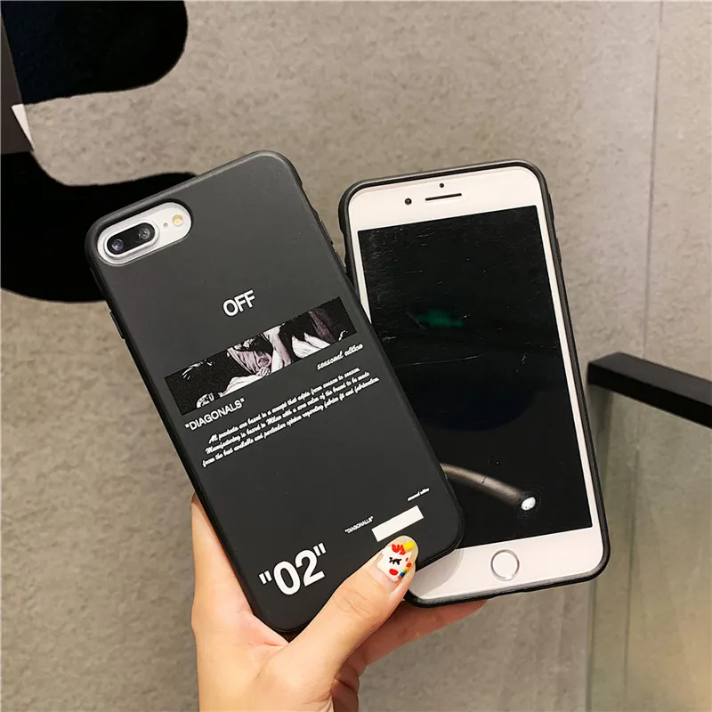 Популярный роскошный саржевый чехол с полосками для iphone 6s 7 8 plus 11 XS Pro MAX XR X модный тренд белая стрела Мягкий силиконовый чехол для телефона