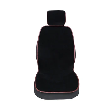 

Practical Heated Car Seat Cushion Temperature Control Heated Pad Cushion Cover Car Seat Warmer Black Coffee A30