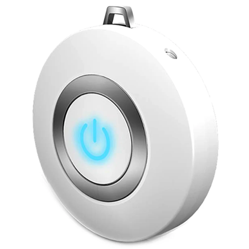 USB Portable Wearable Air Purifier, Personal Mini Air Necklace Negative Ion Air Freshener- No Radiation Low Noise for Adults Ki