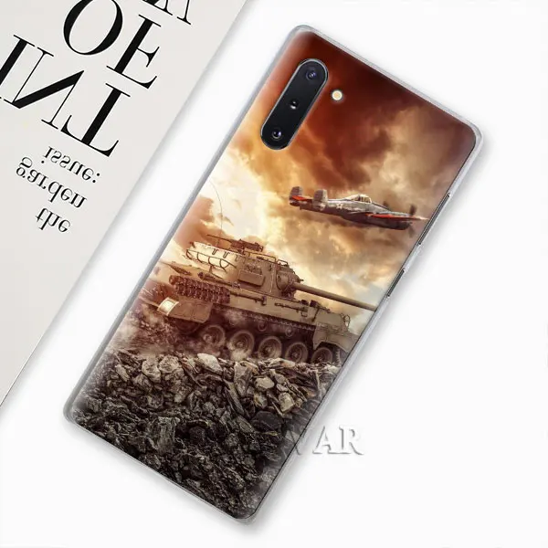 World Of Tanks чехол для samsung Galaxy Note 10 плюс 8 9 S10 S9 плюс S10e A30 A40 A50 A70 жесткий чехол - Цвет: 015