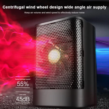 

Mini Mini Electric Heater 220V Living Rooms 700W Portable Home Electric Heater Fan Economic Warmer Heating Desktop