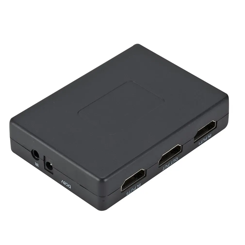 Мини 10%-85% RH 2,5 Гбит/с/250 МГц ИК-пульт 5 портов HDMI переключатель 5-в-1 5*1 Коммутатор HDMI сплиттер HDMI порт для HDTV 1080P Vedio