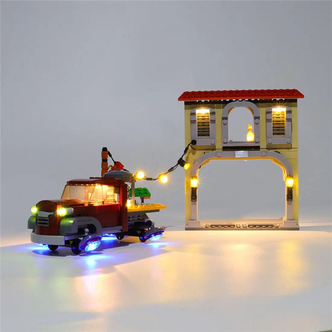 2 USB Питание строительные блоки светодиодный светильник ing Kit для Overwatch Dorado Showdown 75972