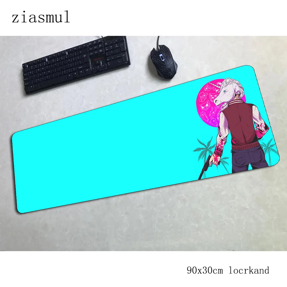 «Горячая линия» Майами padmouse 900x300x3 мм игровой коврик для мыши с изображением подарок на Хэллоуин Коврик Для Мыши Компьютерный Стол Для Коврик для компьютерной мышки коврик для мыши ПК