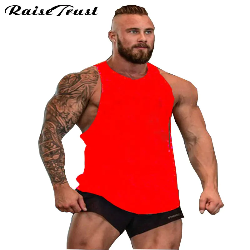 Весна 2020 рубашка для мышц бодибилдинг и фитнес Мужская модная нижняя хлопковые