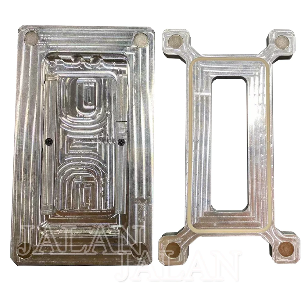 New Clamping mold glass with frame holding mould for iPhone X XS MAX display lcd touch screen refurbish fixture tool | Мобильные