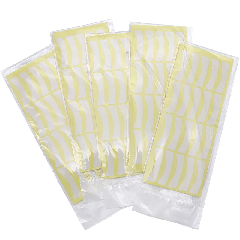 100 pairs Eyelash Extension Eyelash Extensions Eyelash Extension Lashes Eyelash Makeup Tools Eyelash Extension paper Patches grafting lash Under Eye Pad Tips Sticker Natural Eyelashes Makeup Paper Adhesive Tape