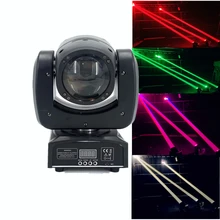 90W Mini Beam Movind Head Lights RGBW 4in1 Super Bright LED DJ Spot Light Dmx Control Disco Dj LED Moving Head Lights