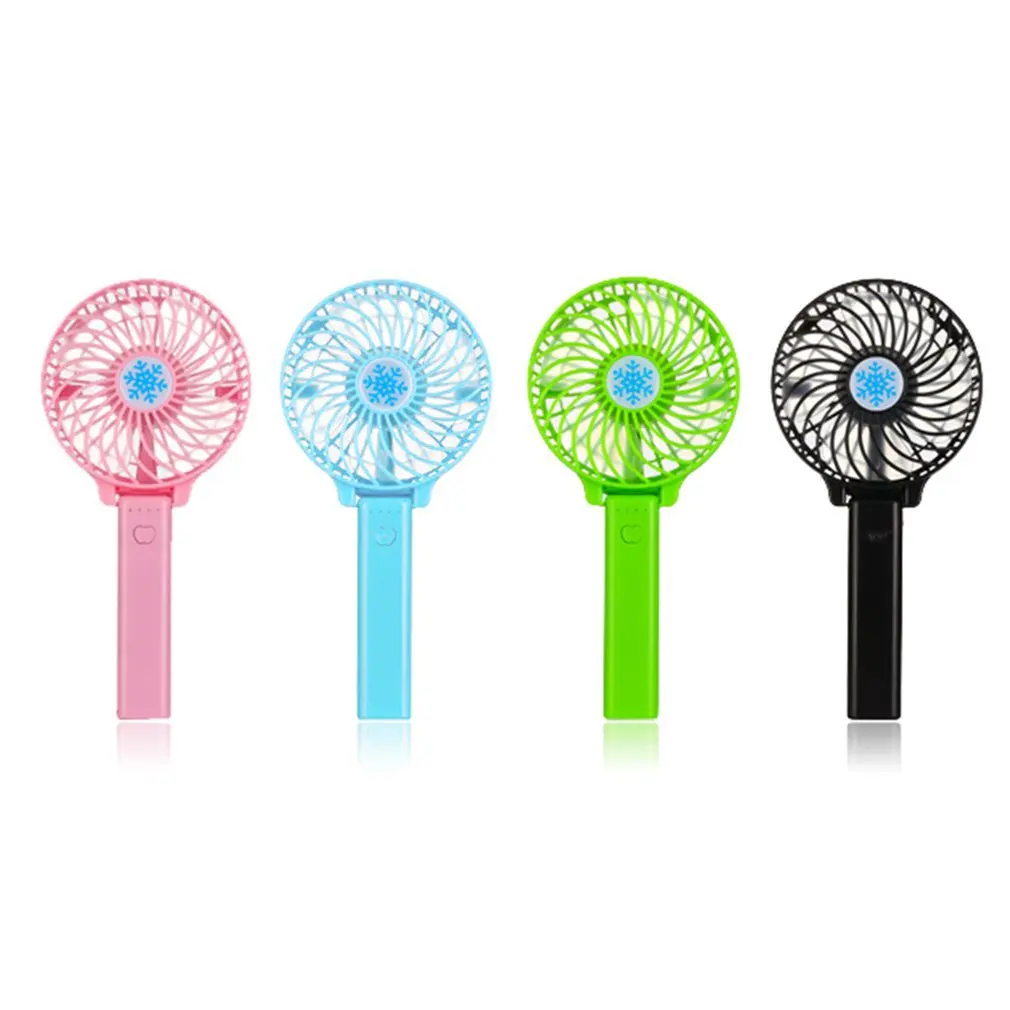 USB Rechargeable Handheld Fan Mini Adjustable Fan Hand Bar Desktop Fan