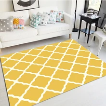 Ковер клетчатый ковер для детской комнаты прямоугольный современный ковер в скандинавском стиле CT45002
