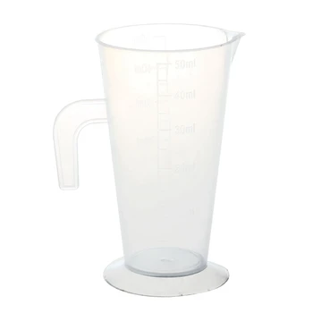 

Home Kitchen Flour Sugar Liquid Measuring Cup Measuring Tube 50mL (Transparent color)