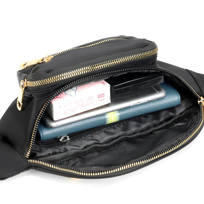 

Bobo New Style Nylon Sports Casual Women's Chest Pack Versatile Cycling Waist Pack Going to Work Shopping Shoulder Bag