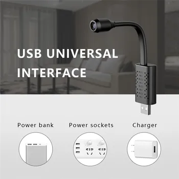 

Mini Camera IP Full HD 1080P P2P SD Card Cloud Storage Smart AI Human Detection Surveillance Camera With Wifi USB V380 app