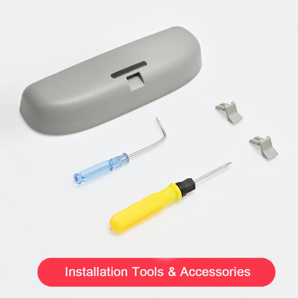 KIQI ABS Car Glasses Case Holder for Alfa Romeo Sunglasses Storage