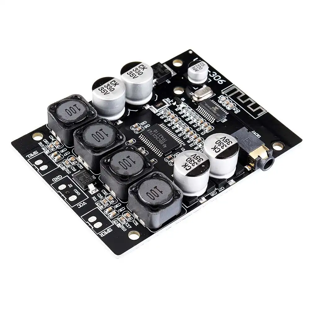 LEORY DC 12-36 в цифровой усилитель мощности доска TPA3118 2x30 Вт стерео аудио bluetooth 4,2 для усилителей