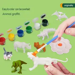 Doodle – dinosaure peint en 3D, peinture à la main, jouets pour enfants, Anti anxiété, besoin spécial de noël 