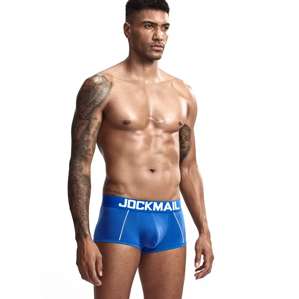 JOCKMAIL boxerbriefs New Fashion Men Underwear Sexy boxershorts men U Convex Pouch boxer homme Gift For Men Gay cueca bragas