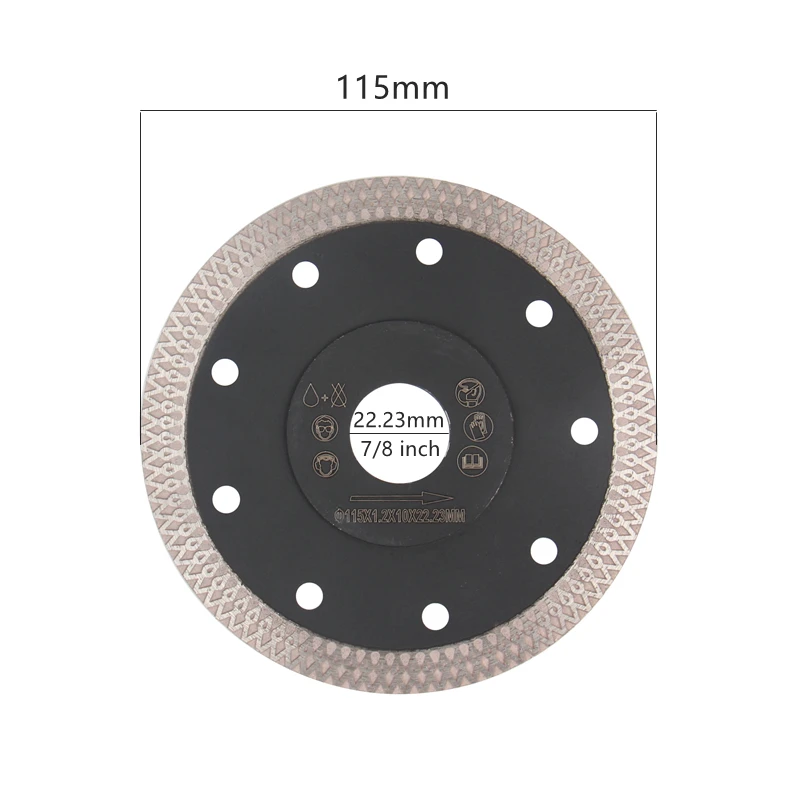Free Shipping 105/115/125mm Angle Grinder Turbo Diamond Saw Blade Disc For Tile Marble Ceramic Grainite Porcelain Cutting Tools Free Shipping 105/115/125mm Angle Grinder Turbo Diamond Saw Blade Disc For Tile Marble Ceramic Grainite Porcelain Cutting Tools
