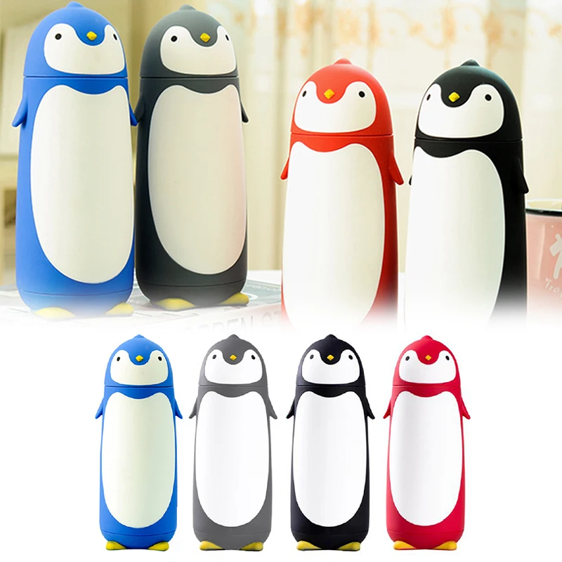 Популярный милый 1 шт милый пингвин из нержавеющей стали вакуумный термос бутылка дети мультфильм чайник-термос Мода