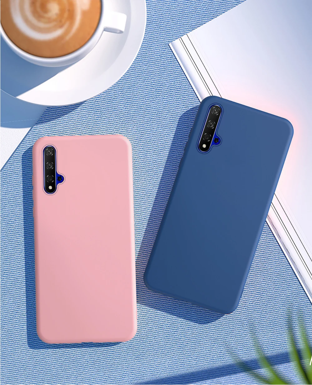 Чехол из жидкого силикона для huawei Honor 20, мягкий чехол для huawei P20 Lite mate 30 20 Nova 6 SE Honor V30 8X20 Pro 10 Lite, чехол