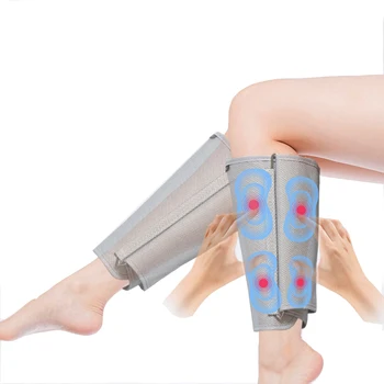 무선 공기 압축 다리 마사지기, 충전식 완전 포장, 종아리 근육 피로 완화, 마사지 이완