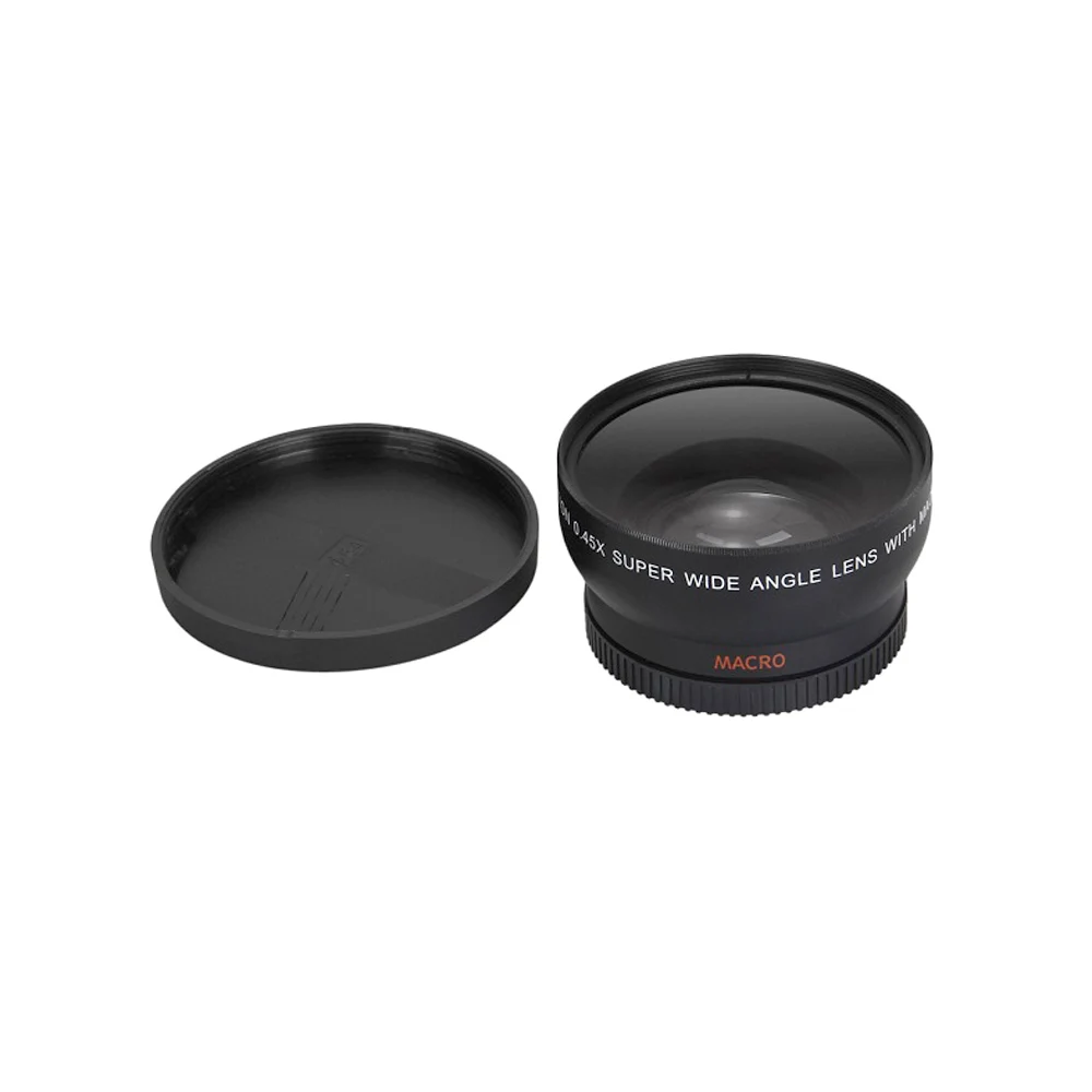 58 мм 0.45x HD широкоугольный объектив с макрообъективом для камеры Canon Nikon sony Pentax 58 мм