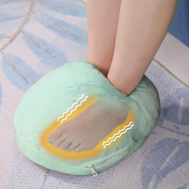 Elektromos Láb Melegítő Fűtés Usb Töltés Energiamegtakarítás Meleg Burkolat Tiszta Színű Fűtőpárnák Otthoni Hálószoba Alváshoz - Image 2