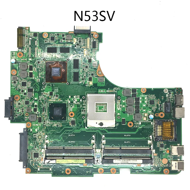 N53SV материнская плата REV: 2 GT540M RAM для ASUS N53S N53SN N53SM ноутбука 100% OK|Пульты ДУ| |